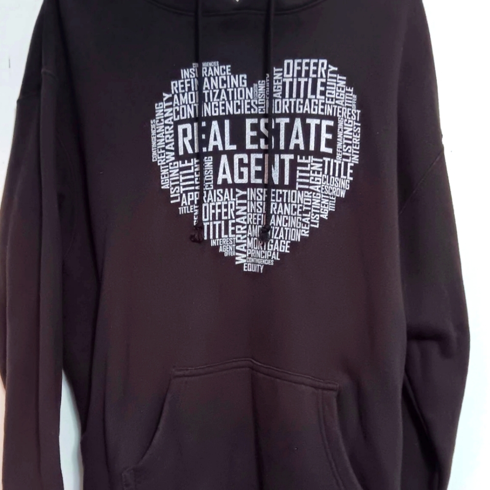 Real Estate Agent Hoodie 2XL